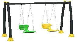 Качели - Изогнутые качели для родителя