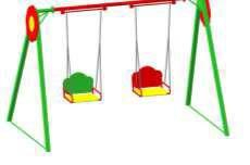 Echipament sportiv - Leagăn dublu floare