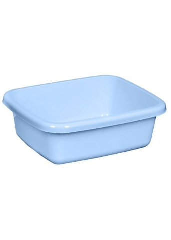 Дом и сад - Пластиковая ванночка Plast Team 10 л синяя квадратная