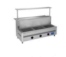 Utilaje și echipamente Horeca - MARMIT PENTRU FELUL INTII, 2 ARZATOARE ROTUNDE (MODERN)