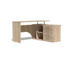 Mobilier pentru casă - Masă birou Nr.1 sertare dreapta 1400x1200x750 mm