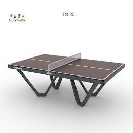 Echipamente Urbane - Masa de tenis staționară pentru exterior este proiectată pentru instalarea în aer liber în locuri publice, școli, curți și parcuri.