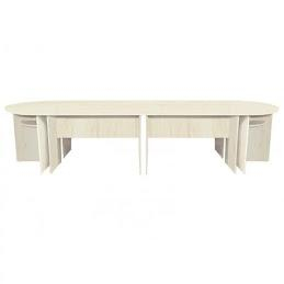 Mobilier pentru casă - Masă modulară conferință 3600x1200x750 mm