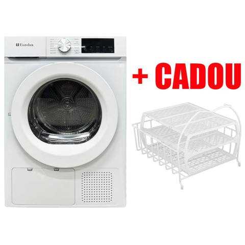 Mașini de spălat rufele - Masina de uscat rufe Eurolux / 10 kg / E / Alb