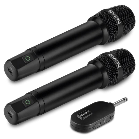 Gadgeturi - Microfon Karaoke SVEN MK-742 Wireless 2.4GHz 180mAh