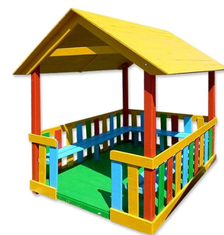 Mini Căsuța - Mini Căsuță curcubeu 