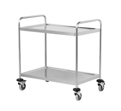 Mobilier Inox - Mobilier inox cărucior de servire 800x400x850