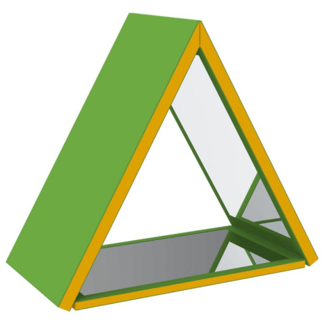 Echipamente Urbane - Modul softplay "Casuta cu oglinzi"