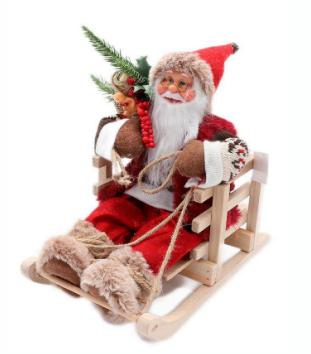 Casă și grădină - Moș Crăciun pe sanie