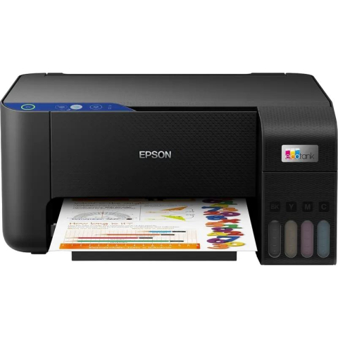 Electronice - Multifunctional Inkjet Epson MFD EcoTank L3201, Negru