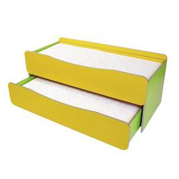 Paturi - Pat copii 2 nivele 1435x649x585 mm