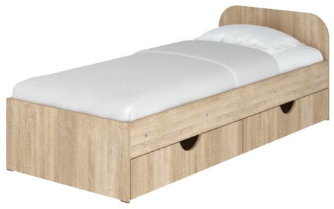 Paturi - Pat copii Пехотин Sonya-1 Stejar Sonoma
