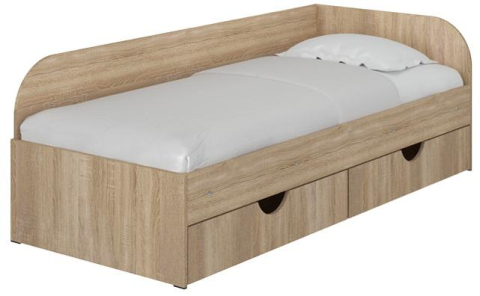 Paturi - Pat copii Пехотин Соня-2 Дуб Сонома