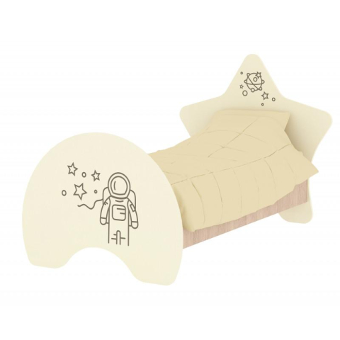 Paturi - Pat cu imprimare foto "Cosmos"