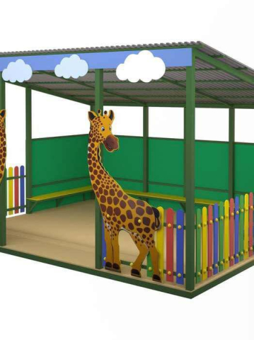 Terenuri de joacă - Pavilion Giraff