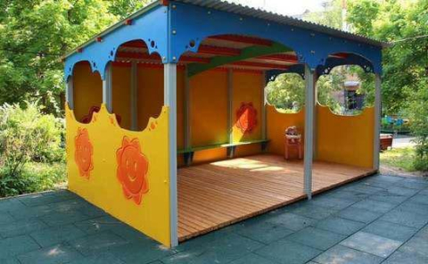 Детские площадки - Павильон HDPE