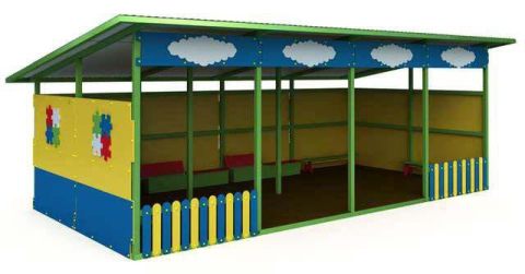 Terenuri de joacă - Pavilion Pazzl