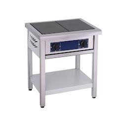 Электрические плиты - Электрическая плита 2 конфорки 6 кВт 510x700x850