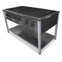 Utilaje și echipamente Horeca - Plită electrică  6 arzătoare 1370x700x850