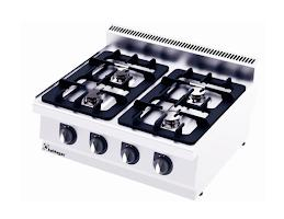 Plite electrice - Plită gaz 4 arzătoare 32.2kW 800x700x290