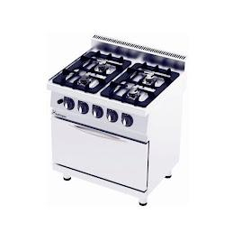 Plite electrice - Plită gaz 4 arzătoare 800x700x900 31kW