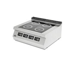 Электрические плиты - Индукционная плита 4 конфорки 12кВт