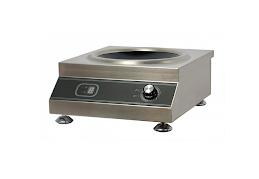 Электрические плиты - Индукционная плита Wok 1 конфорка 5кВт 500x410x200