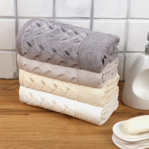 Textile de Casa - Prosop fata MK HAVLU 50x90 cm Bumbac Diverse Culori