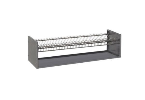 Стеллаж из нержавеющей стали - Стеллаж для сушки посуды 1000x300x350 мм