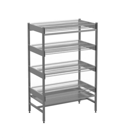 Стеллаж из нержавеющей стали - Полка для сушки посуды 1500×330×1600(1735)