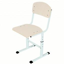 Mobilier pentru casă - Scaun scolar pe carcasa ovala cu inaltimea reglabila
