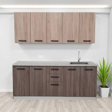 Set bucatarie - Set bucătărie Alcantara 2 m Sonoma/Sonoma Trufel