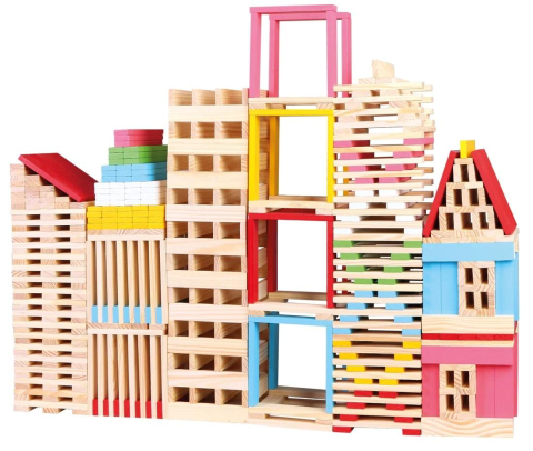 Jucării - Set de construcție Bino Town 