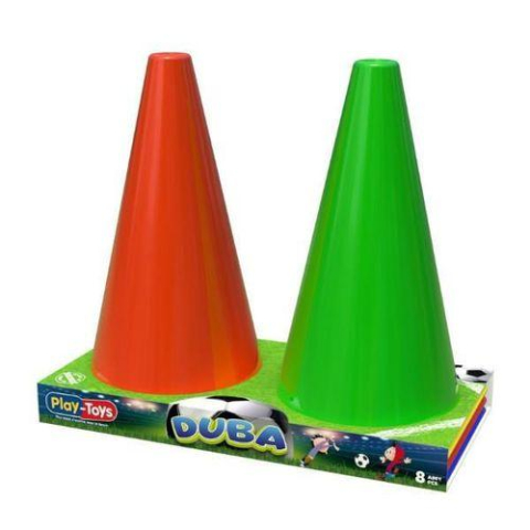 Echipamente Urbane - Set de conuri colorate (8 piese) h-26.5cm