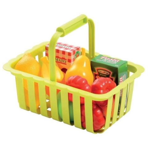Jucării - Set de joacă "Coș cu produse", Ecoiffier