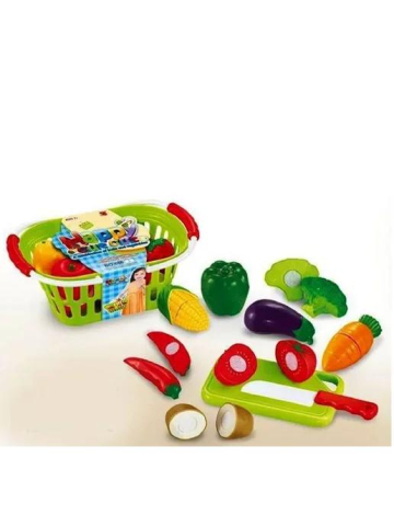 Jucării - Set de joacă Legume și fructe cu velcro