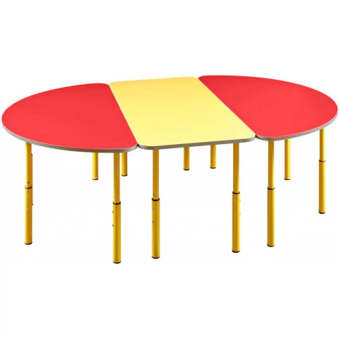 Set Masă și scaun - Set de masa reglabila din 3 sectiuni grupa de inaltime 1