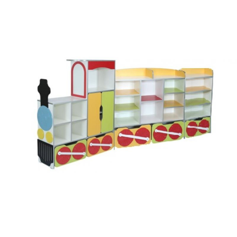 Set Masă și scaun - Set de mobilă "Trenul din poveste"