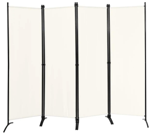 Mobilier pentru casă - Ширма для комнаты Costway (Beige/Black)