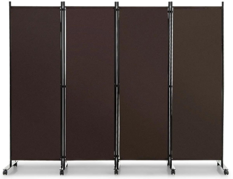 Mobilier pentru casă - Ширма для комнаты Costway (Brown)