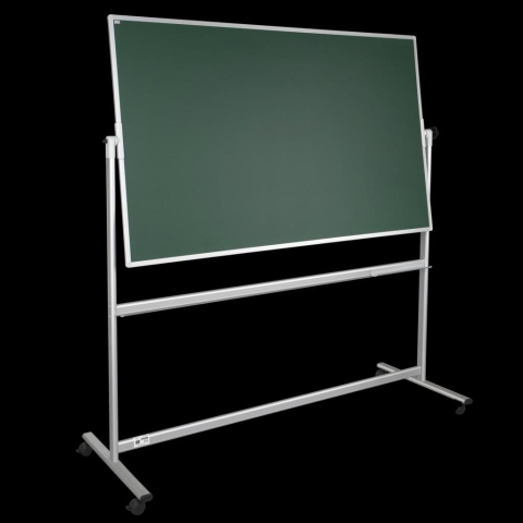 Tablă magnetică - Tablă mobilă verde 150×100 cm