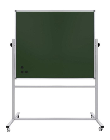 Totul pentru copii - Tabla Whiteboard/Creta 90X120cm PANDA dubla/suport mobil magnetic