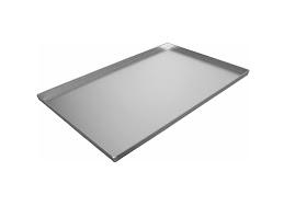 Противни из нержавеющей стали - Алюминиевый поддон 600×400×40 мм, гладкий (1,5 мм)