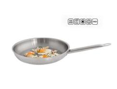 Vase și ustensile de bucătărie - TIGAIE DIN INOX Ø240 mm, h42 mm