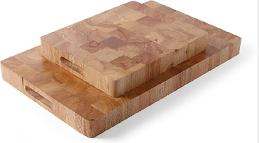 Vase și ustensile de bucătărie - Tocator de lemn de cauciuc 26*32*4.5cm