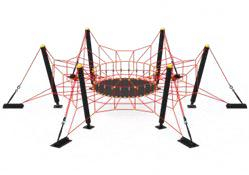Trambulină - Trambulină tip păianjen