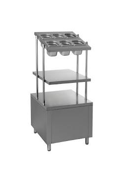 Utilaje și echipamente Horeca - Utilaj vitrină suport tacâmuri  Classic 600x700x1370