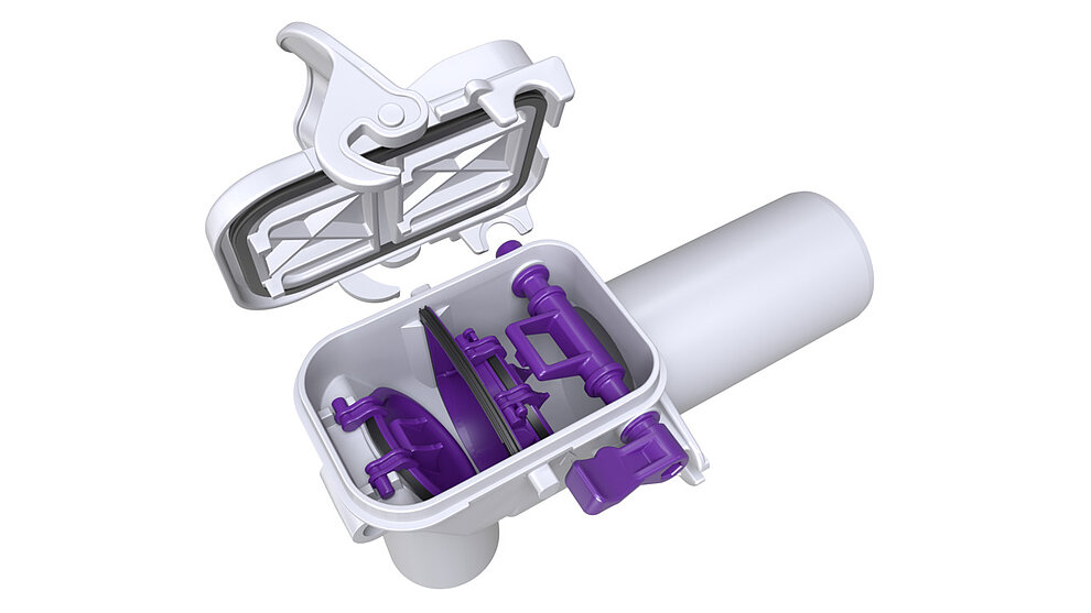 Clapeta antirefulare Staufix Siphon DN 50-multiple utilizari