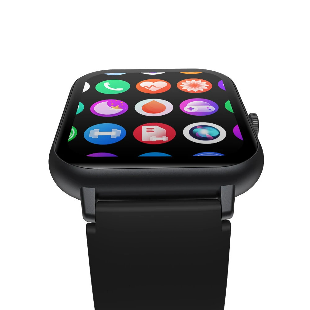 Ceas Smartwatch Zeblaze Btalk Lite Negru 1,83", apeluri vocale HD, BLE 5.1, IP68, monitorizare saturatie oxigen si puls, cu 100+ de moduri sport si 200+ de fete de ceas [6]