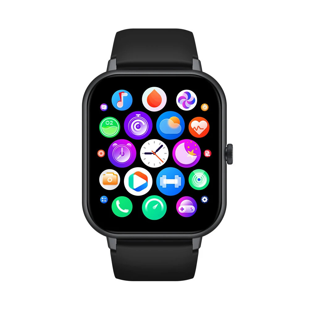 Ceas Smartwatch Zeblaze Btalk Lite Negru 1,83", apeluri vocale HD, BLE 5.1, IP68, monitorizare saturatie oxigen si puls, cu 100+ de moduri sport si 200+ de fete de ceas [7]